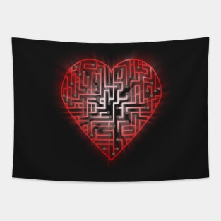 TechHeart (red) Tapestry