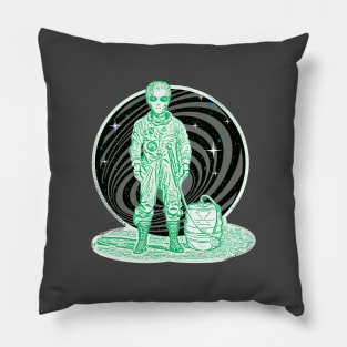 Alien Earth Day Kegger Pillow