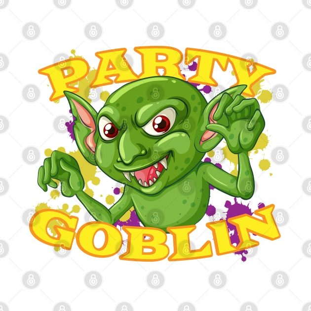 Party Goblin by ArtisticRaccoon