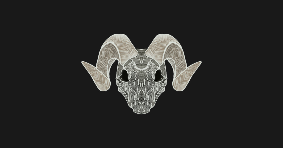 Ram skull - Occult - Posters and Art Prints | TeePublic