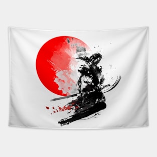 Japanese Warrior Tapestry