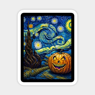 Jack in starry night Magnet