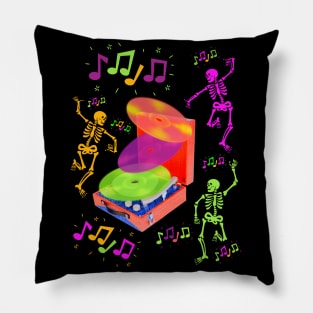 Dead Vinyl Dance Party Pillow