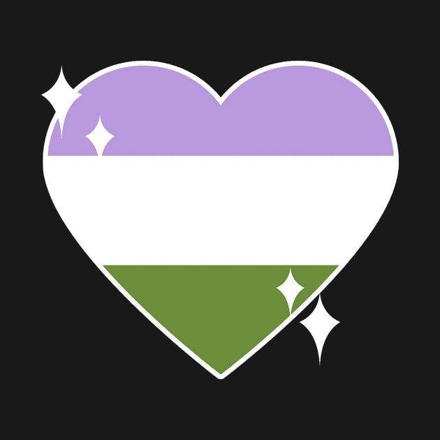 Kawaii Pride Collection - Genderqueer by rewordedstudios