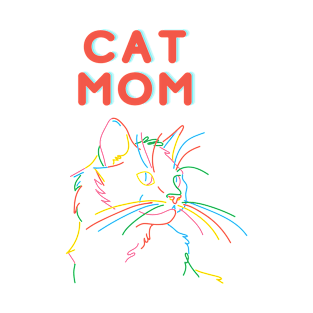 Cat Mom T-Shirt