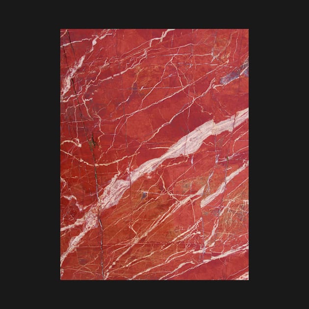 Red marble stone by mikath