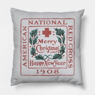 Christmas Seals 1908 Pillow