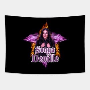 Sonya Devile // WWE FansArt Tapestry