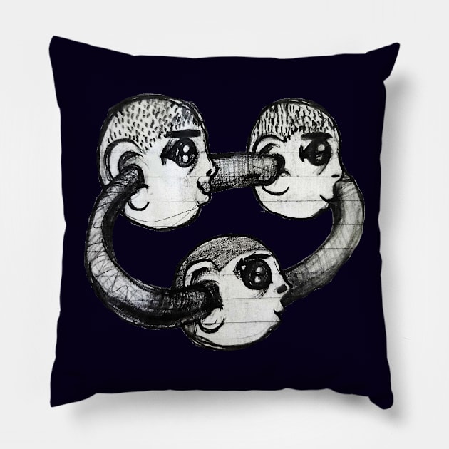 [BoutBoutBout] STUNGUN's Conversation Ring Pillow by BoutBoutBout