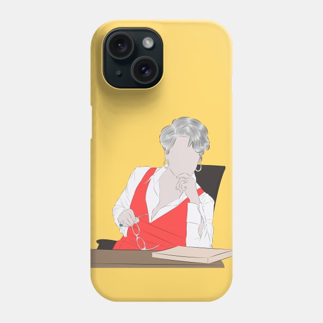 Miranda Priestly - The Devil Wears Prada Phone Case by LiLian-Kaff