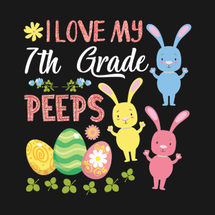 H31Tee Happy Easter 7th Grade Teacher Student T-Shirt