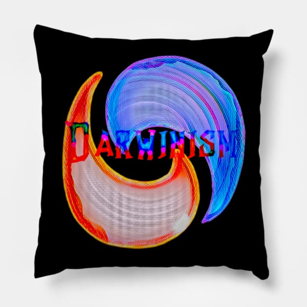 Darwinism Pillow by Thisepisodeisabout