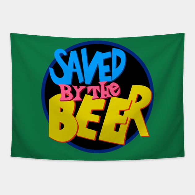 Saved By the Beer Tapestry by OniSide