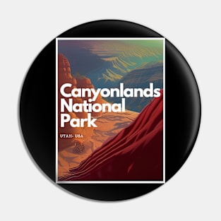 Canyonlands National Park hike Utah United States Pin