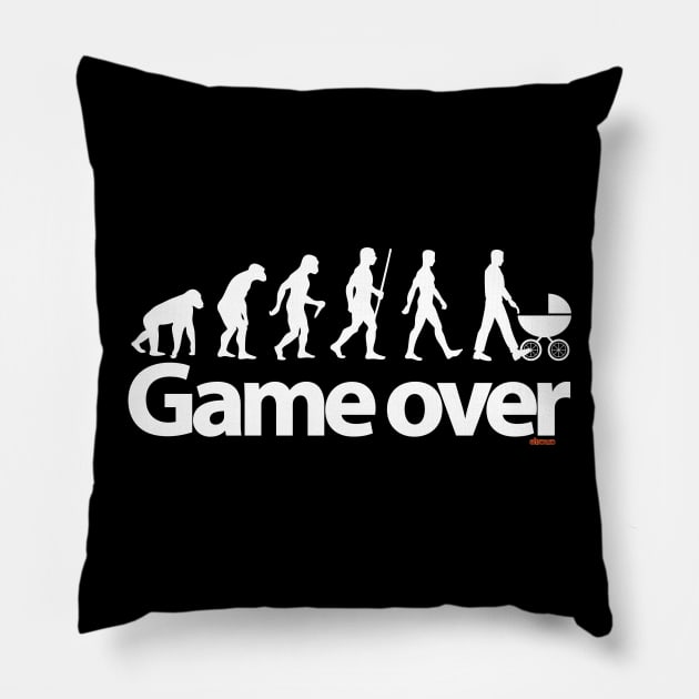 Game over Pillow by eltronco