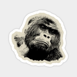 Gorilla portrait Magnet