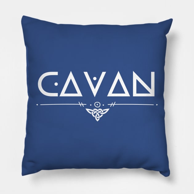 Cavan Ireland Celtic Pillow by TrueCelt