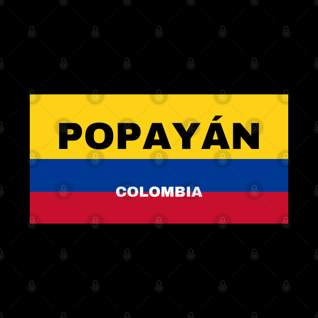 Popayán City in Colombian Flag by aybe7elf