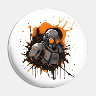 Gamer's Spill The Half Life Splatter Pin