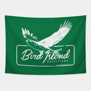 Bird Island Flying Fish Tapestry