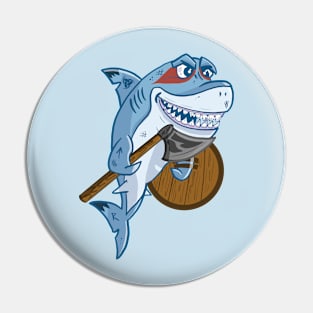 Viking Shark Pin