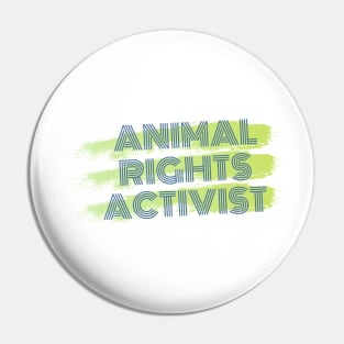 Animal Rights Activist Pin