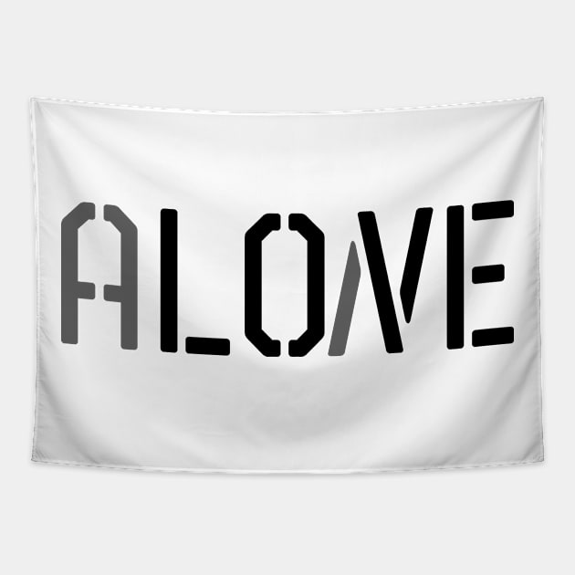 aLOnVE Tapestry by STRANGER