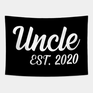 Uncle Est 2020 Funny Funcle Tee Tapestry