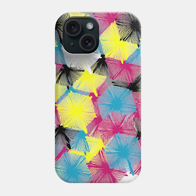 Cmyk Phone Case by YellowMadCat