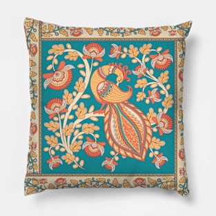 A Bird of Paradise Pillow