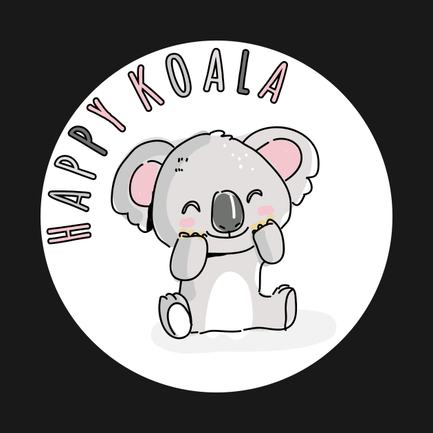 Happy Koala by superdupertees