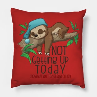 Sleepy Sloth Pillow