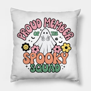 Proud Member Of The Spooky Squad Pillow