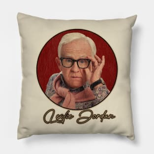 Retro Vintage Leslie Jordan Pillow