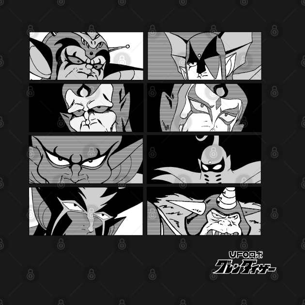 Grendizer bad guys by Aoianime