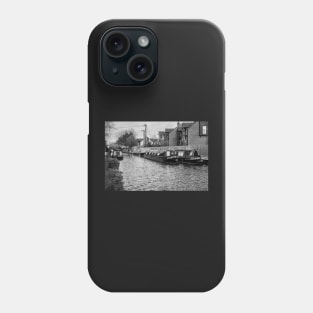 Canalside Moorings At Newbury Phone Case