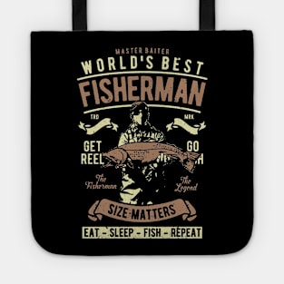 World's Best Fisherman Tote