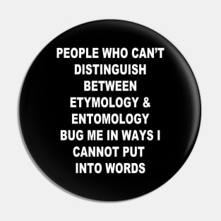 Funny Quote Etymology Pin