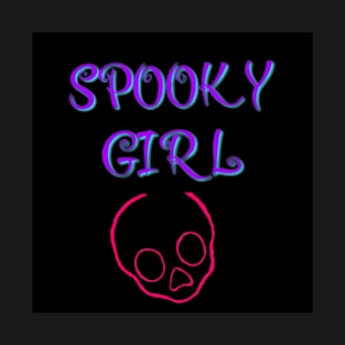 Spooky girl design T-Shirt