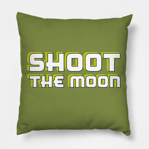 Shoot the Moon Pillow by TheSoldierOfFortune