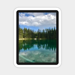 Trees and Reflection in Lake Magnet