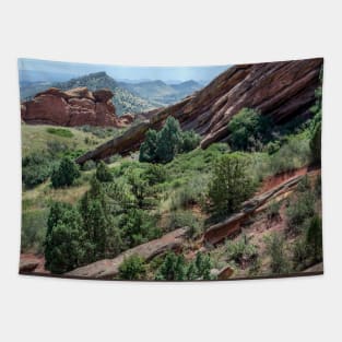 Red rocks park in Colorado USA Tapestry