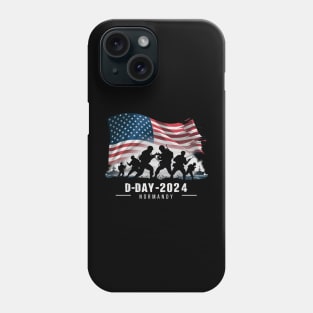 D-Day 1944-2024 80th Anniversary Normandy Phone Case