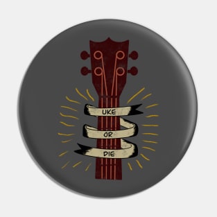 Uke or Die Pin