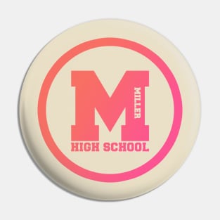 Miller Highschool V.1 Pastel Pin