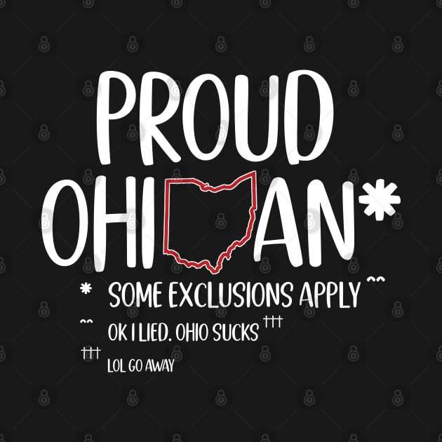 Proud Ohioan | Funny Ohio by nonbeenarydesigns