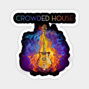 CROWDED HOUSE BAND XMAS Magnet