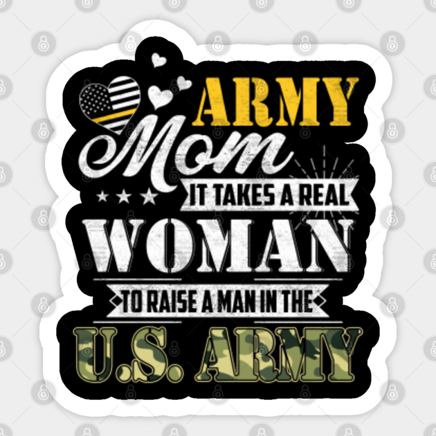 Download Army Mom Gift Proud Army Mom Of A Soldier Son Army Mom Sticker Teepublic