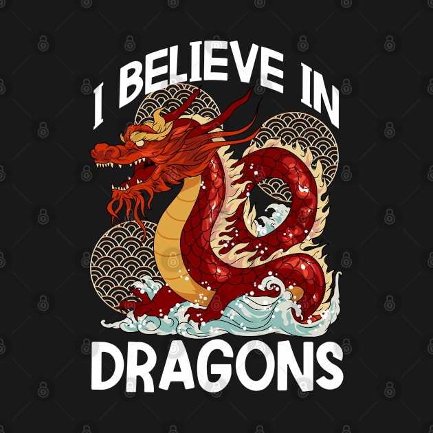 Chinese New Year of the Dragon 2024 I Believe in Dragons by creative