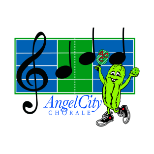 Angel City Chorale Pickleball Club T-Shirt